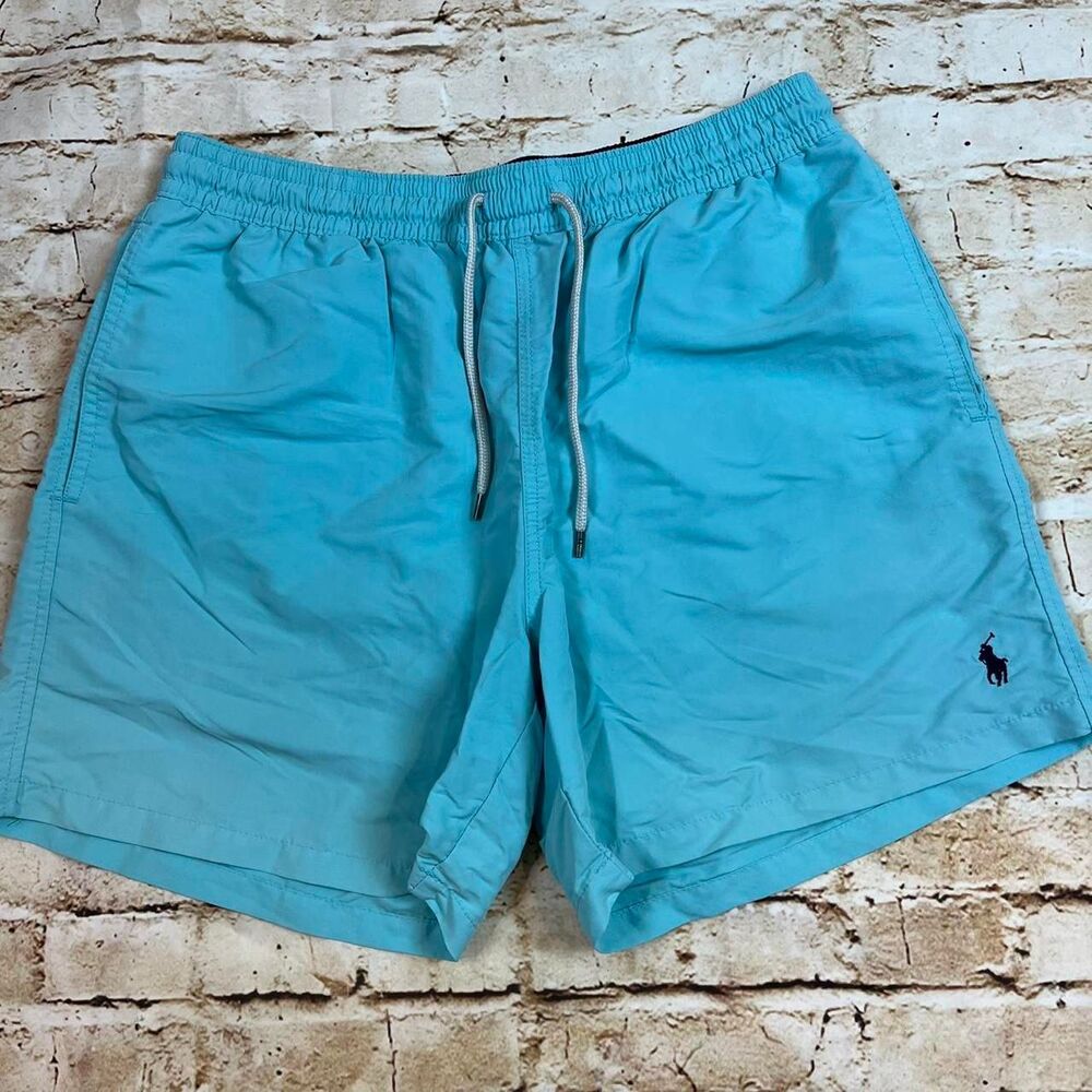 Polo Ralph Lauren Men's Blue Swim Trunks sz L